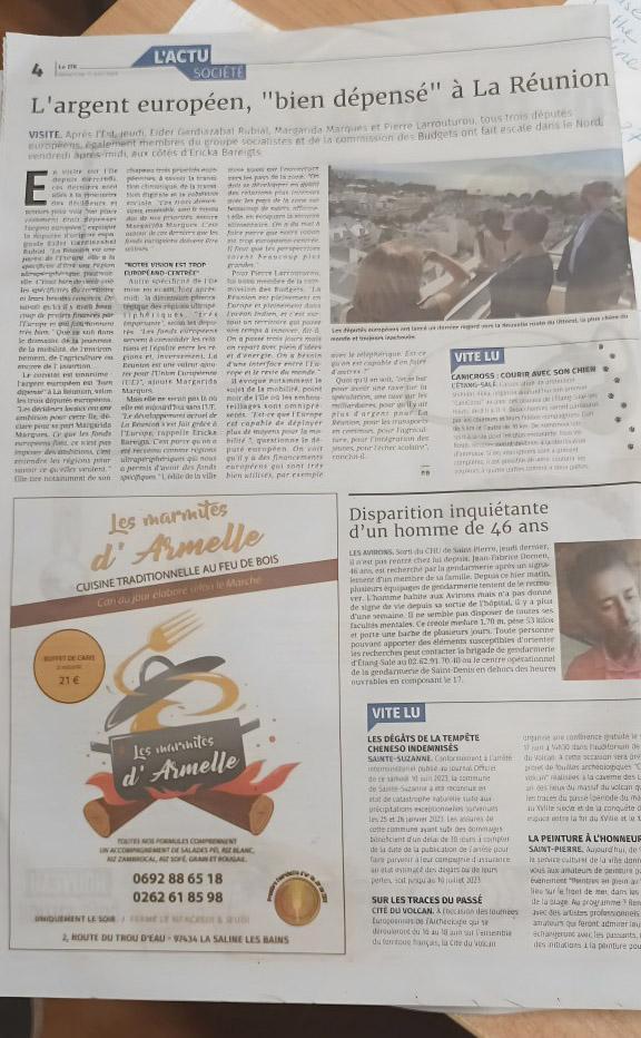 Parution journal La Saline-les-Bains